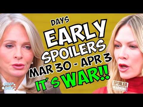 Days of our Lives Early Spoilers Mar 30-Apr 3: Marlena Infuriates Kristen – It’s War!! | Soap Dirt