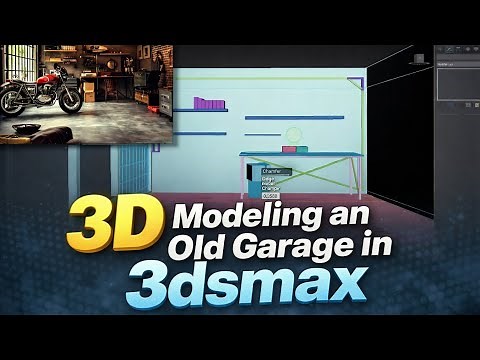 3D Modeling an Old Garage in 3ds Max | Step-by-Step Environment Tutorial