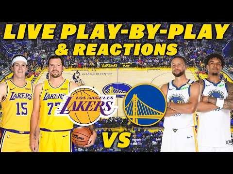 Los Angeles Lakers vs Golden State Warriors | Live Play-By-Play & Reactions