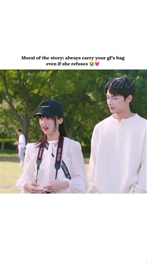 poor him 😭 got scolded for nothing #cdrama #exclusive #fairytale #bf #gf #bag