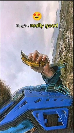 Alien Survival Diet: The Grass Banana 🍌🪐 #space #influencer #hot #weirdcore #documentary