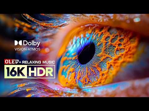 EPIC OLED TEST HDR 4K Video | 16K Dolby Vision 120fps | 8K ULTRA HD TV
