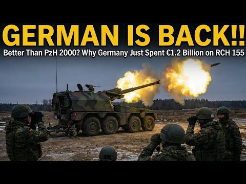 Better Than PzH 2000? Why Germany Just Spent €1.2 Billion on RCH 155