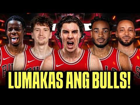 SOLID na LINEUP ng Chicago Bulls! May mga SPECIALIST! Giddey + Powell + Buzelis + Wilson + Claxton!