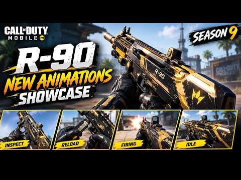 COD Mobile R-90 NEW Animations Showcase | Season 9