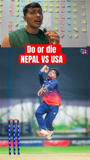 🇳🇵 NEPAL vs USA 🇺🇸Do or Die Battle For World Cup Dream 🔥🏏 | ICC CWC League 2 | match No 26