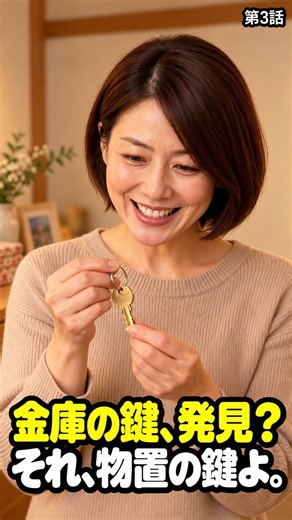 「金庫の鍵、あった！」母の返事は…｜三億円の金庫と、嘘つきな子供たち 第3話