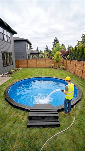 I Built a Giant Swimming Pool Using Only Pallets 😳