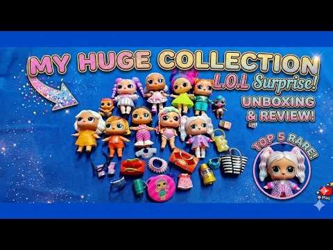 "MY HUGE L.O.L. Surprise COLLECTION! 😱 Found some rare dolls!"