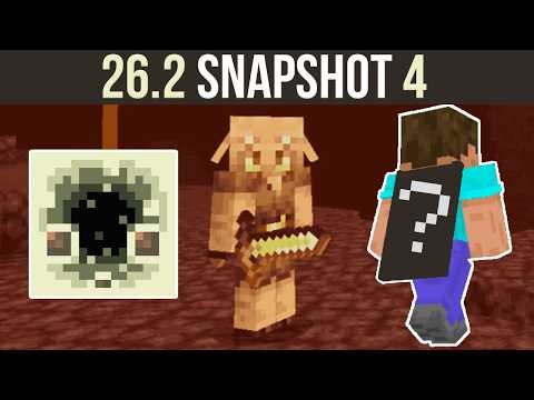 Peaceful Piglins, Sulfur Eyes & New Cape | 26.2 Snapshot 4
