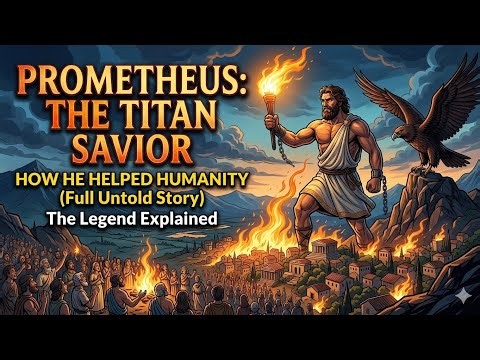 Prometheus: The Full Story of Fire and Punishment🔥 #GreekMythology #Prometheus #Mythology