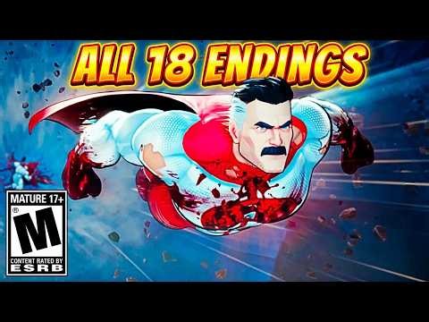 Invincible VS – All 18 Endings (Every Character Ending)