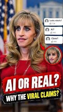 Is Susan Dell a Robot? The Viral White House Clip Explained #trending #WhiteHouse #shorts