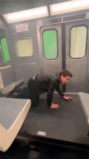 Train Crash Scene – BTS 🚆