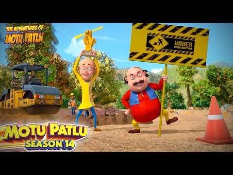 Road Contractor | Motu Patlu | Season 14 Full Episode | Cartoons For Kids