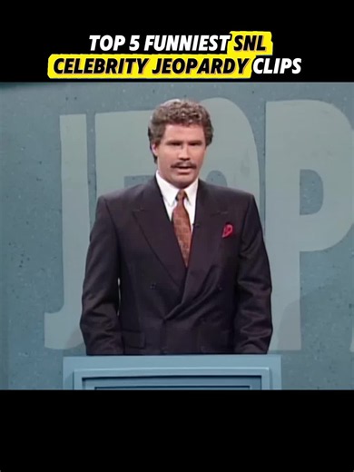 Top 5 Funniest SNL Celebrity Jeopardy Clips
