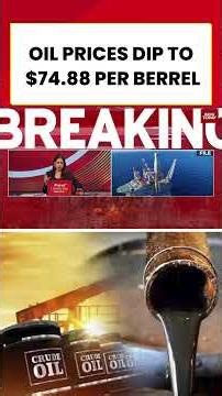 Crude Oil Drops To Pre-War Levels, Indian & Global Economies Get Relief Amid US Iran War