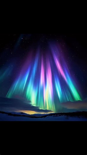 Insane Aurora explosion over Alaska from last night. Completely out of the world, never witnessed these vivid colors before!💙💚💜 | Mother Earth