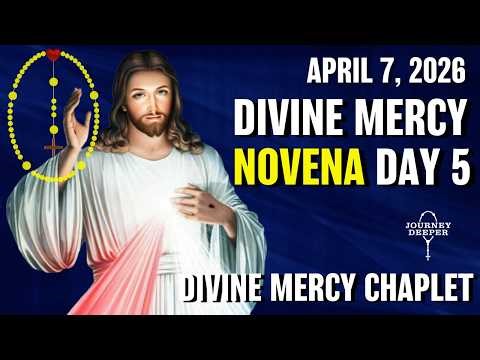 Divine Mercy Novena Day 5 ✝️ with Chaplet of Divine Mercy ✝️ April 7, 2026