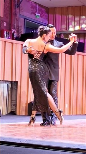 Ornella Simonetto y Juan David Vargas. Clasificatorias del mundial de Tango Pista 23ago26