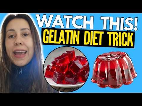 PINK GELATIN TRICK RECIPE - (( Viral Gelatin Trick Explained!! )) - Gelatin Trick Weight Loss