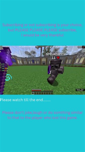 Minecraft PVP video clips (2023th video clip) (Game version:1.21.11）