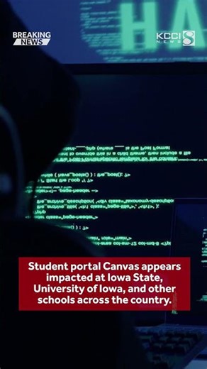 Canvas cyberattack impacts universities, schools across Iowa