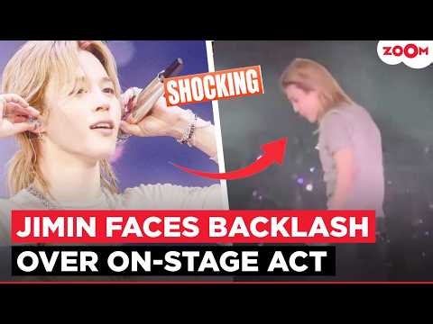 Jimin criticised for On-Stage behaviour, Viral Video from BTS Concert sparks debate