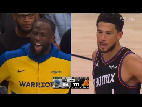 Draymond and Devin Booker ejected at end of game as Suns eliminate Warriors