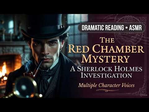 The Red Chamber Mystery 🔍 | Full-Cast Sherlock Holmes Audio Drama for Sleep | Victorian Crime ASMR