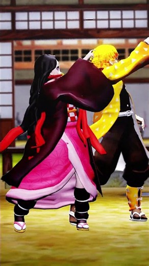 i Kembot x Chupeta - Nezuko x Zenitsu -MOTION DL MMD Demon Slayer