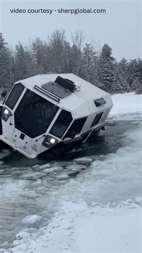 The Amphibious Vehicle That Won’t Get Stuck