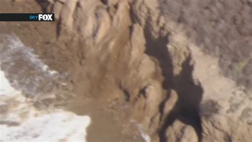 PCH lane closed near Laguna Beach as coastal erosion worsens