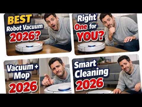 Best Robot Vacuum & Mop 2026 | Find Which Robot Vacuum Is Right for YOU!