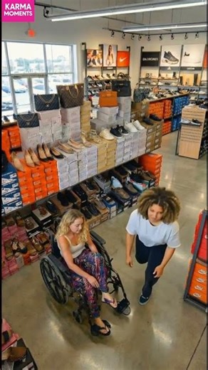 Karma 👟 in the Shoe Store: Instant Empathy Reward #karma #shoestore #shorts