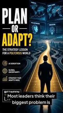 why strategy is failing in a polycrisis world. #WhyStrategyIsFailing #StrategicLeadership #uae