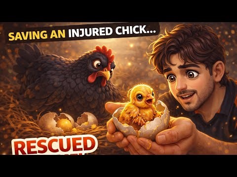 Saima Broke The Egg… We Rescued The Chick Just In Time! 🐣 24 February 2026