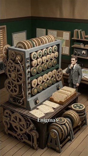 The Secret Code That Helped Win WWII 🤯 | Enigma & Alan Turing