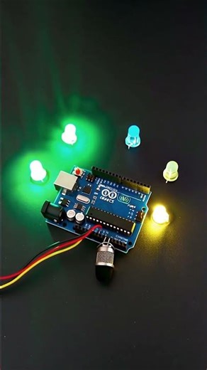 Sound Reactive LEDs! Arduino Music Visualizer in 5 Seconds 🔥