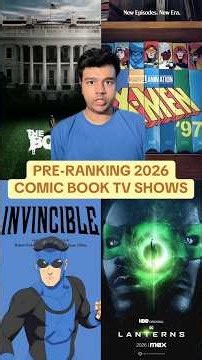 Pre-Ranking The 2026 Comic Book TV Shows