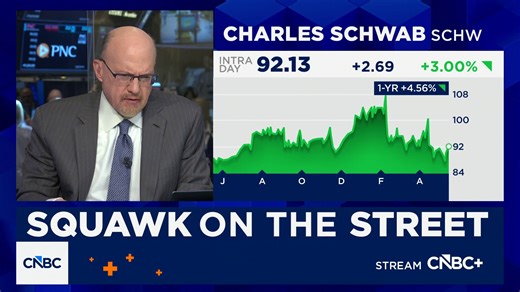 Cramer’s Stop Trading: Charles Schwab