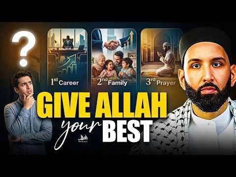 Are You Giving Allah Your Best? This Will Hit You Hard | Dr. Omar Suleiman