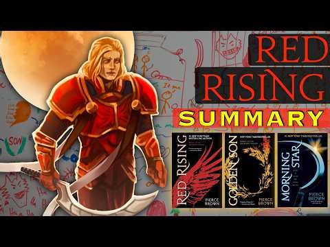 Red Rising Trilogy Mega Summary! (All 3 Books, NO AI)