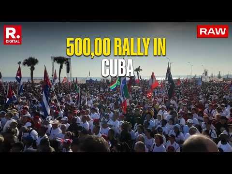 Massive May Day Rally in Havana | Cubans Defy US Sanctions & Show Strength Amid US Sanctions