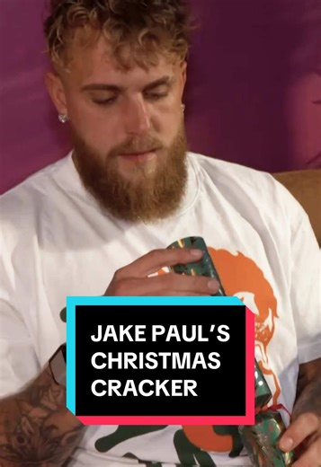 Jake Paul's Christmas Cracker Joke Revealed