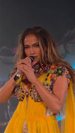 Jennifer Lopez Shines in Dolce & Gabbana Alta Moda in Taormina.