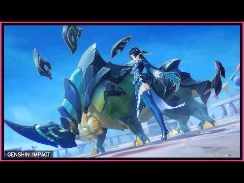 Linnea Vs Celaeno Cinematic Battle | Alcyon Act I | Luna VI | Genshin Impact Ver 6.5 Cutscene