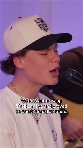 Maddox Batson Sings 'Problem' Live: No Autotune Needed!