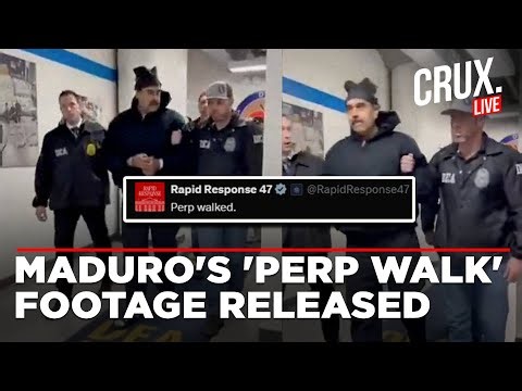 LIVE | FIRST VISUALS: Venezuela's Maduro Captured And Dragged To US After Strikes On Caracas | Trump