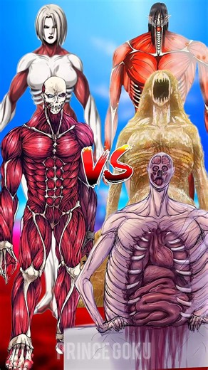 OLD Female Titan & Erwin Colossal Titan vs Ymir Founding Titan, Rod Reiss Titan & ALL Titans #eren